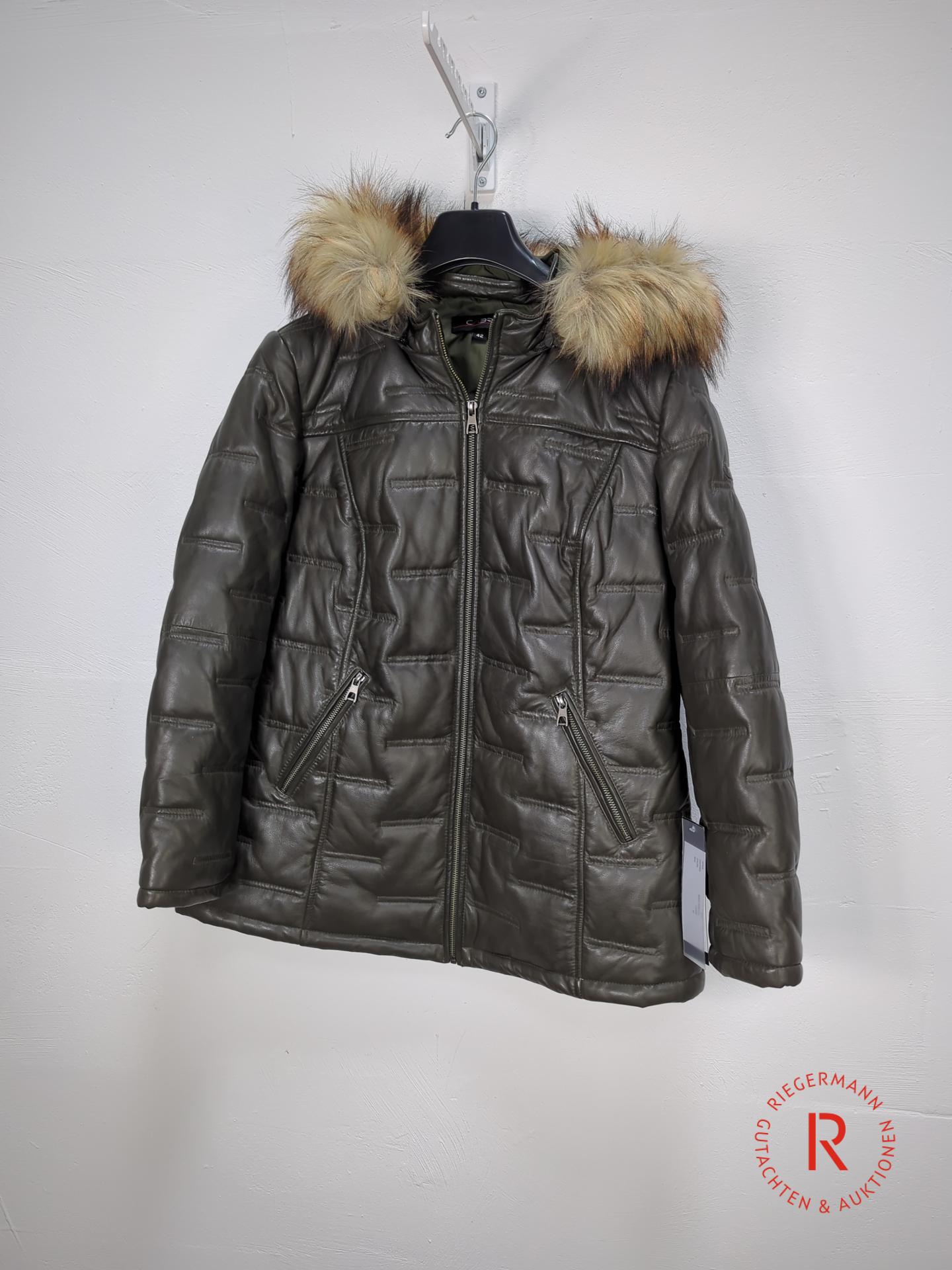 DAMEN LEDERJACKE GRÖSSE 42